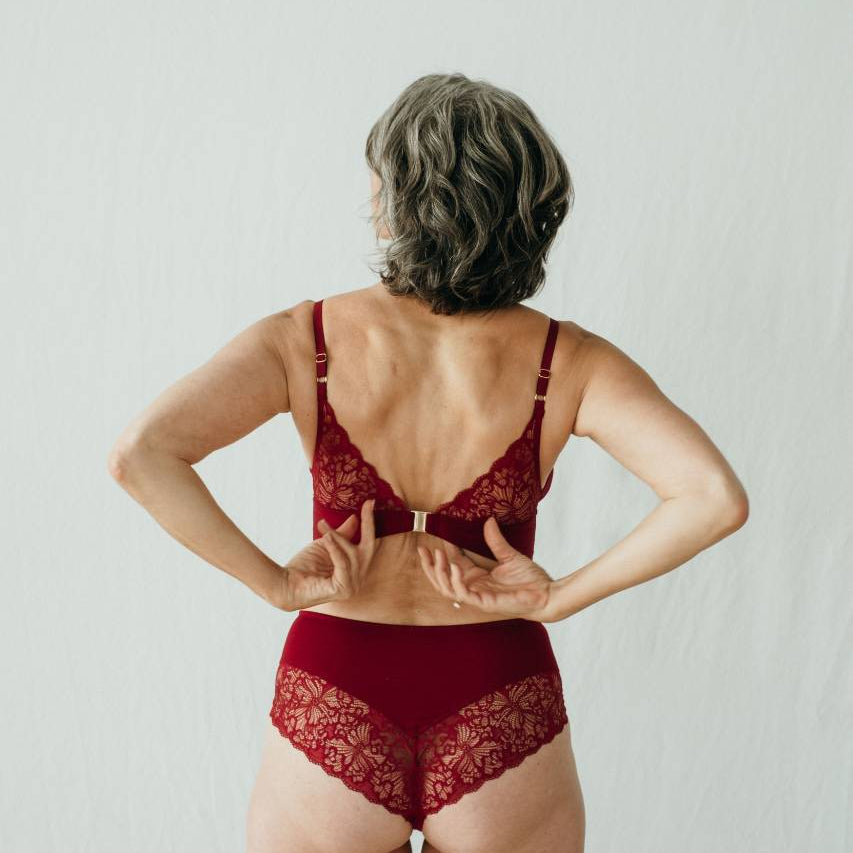 Produktbild von Sophie in Ruby Red von hinten