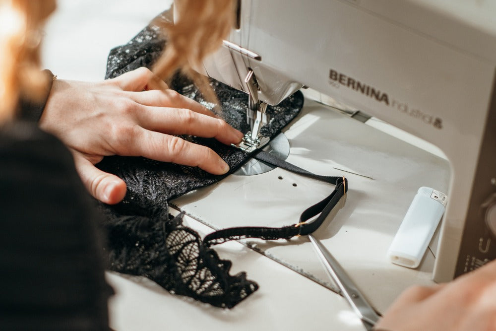 Stefanie näht die Lingerie von thoughts of september