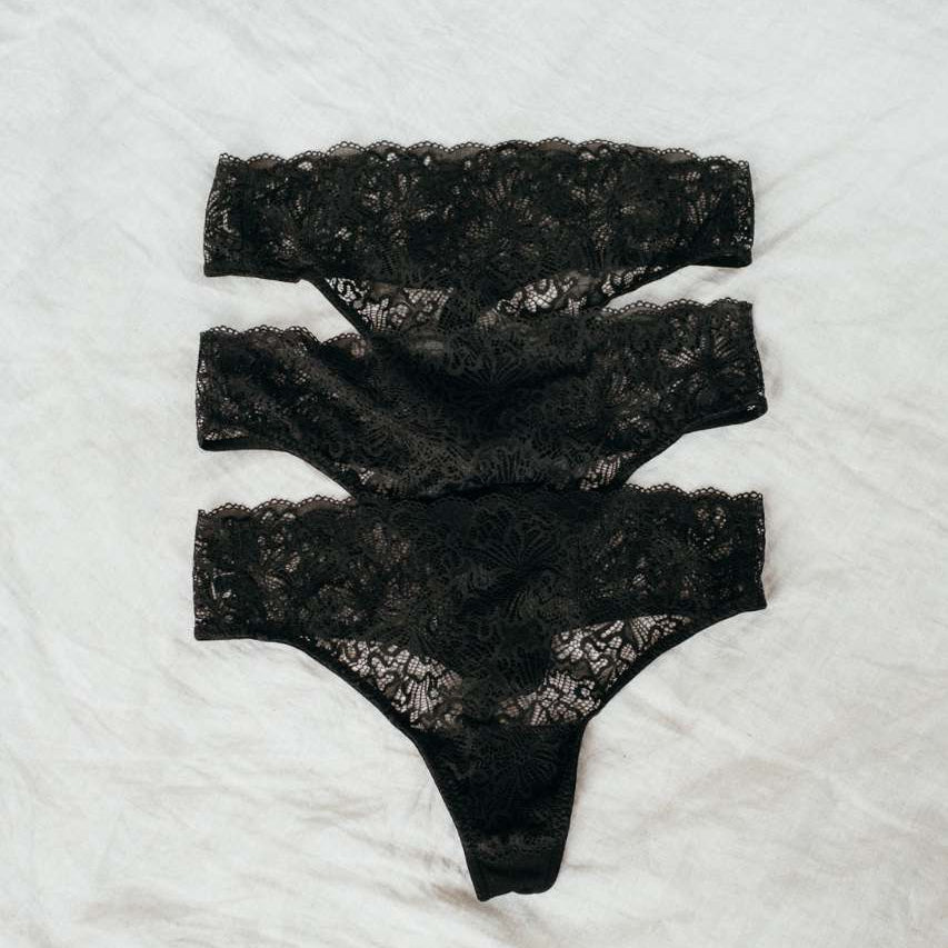 String-Tanga Lana en pack de 3.