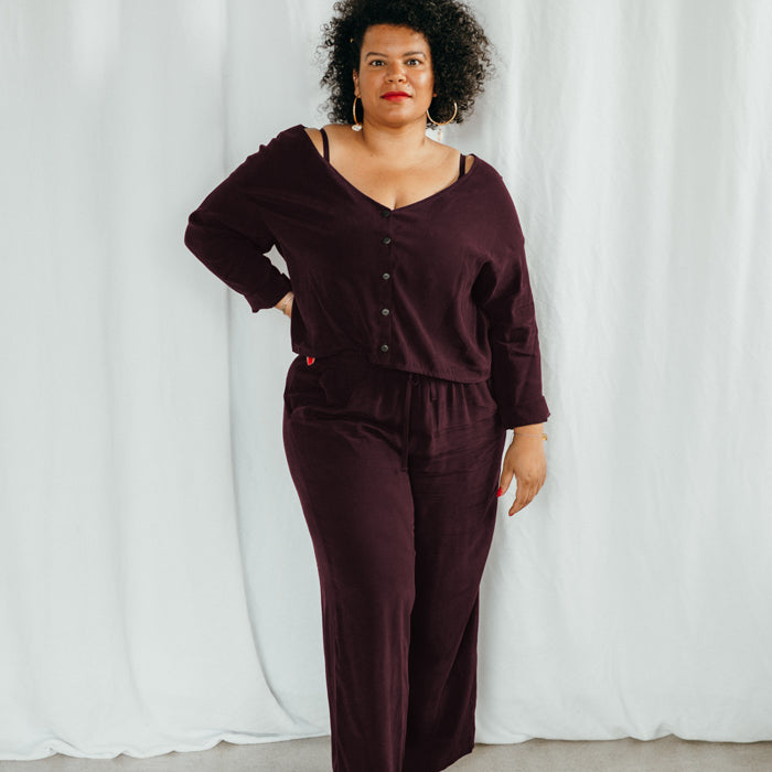 Produktfoto Coco in der Farbe Aubergine