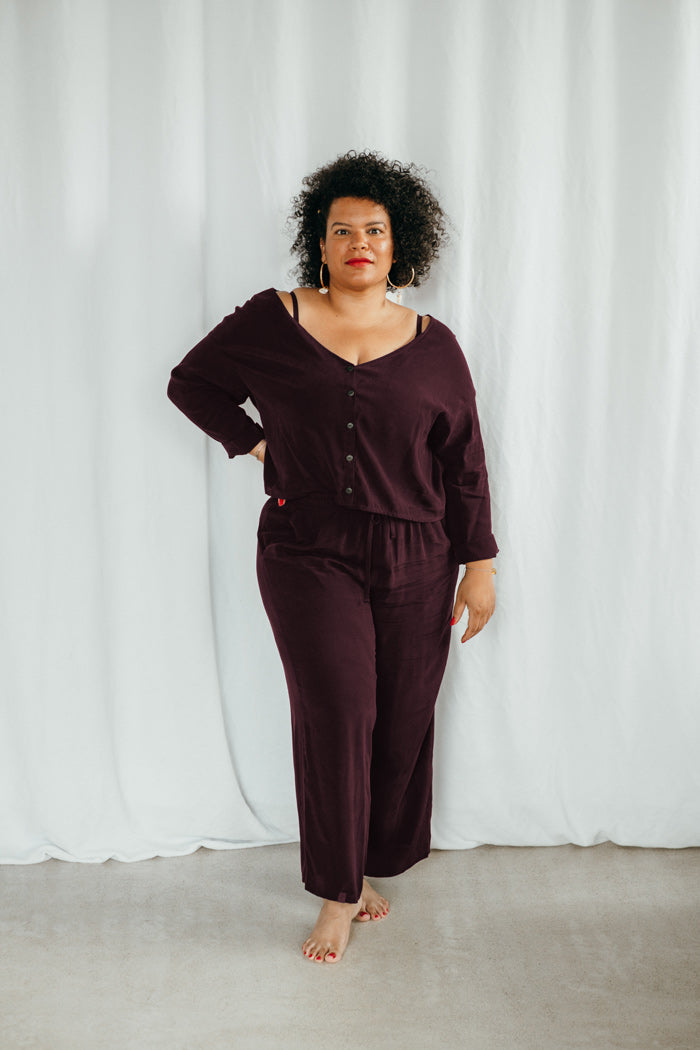 Produktfoto Coco in der Farbe Aubergine