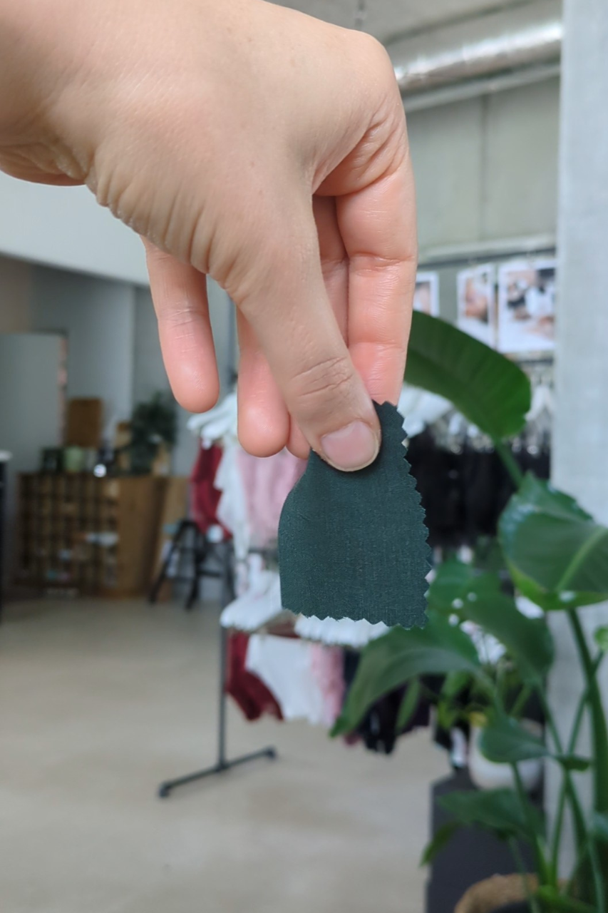Lab Dip in der Farbe Forest Green