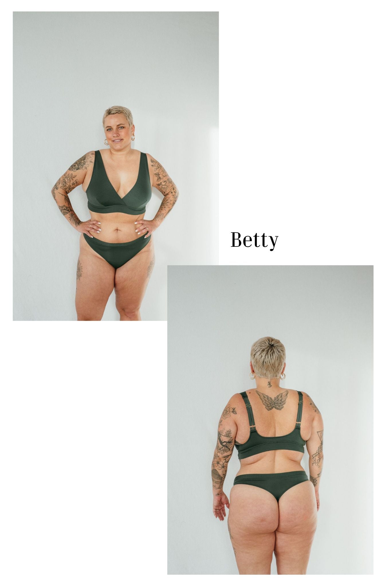 Inspiration für dein individuell gestaltetes Bralette – Modell Betty